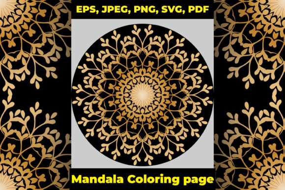 10 Floral Mandala Adult Coloring Pages Amp Graphics