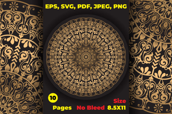A Review of the Floral Intricate Mandala Coloring Pages Bundle