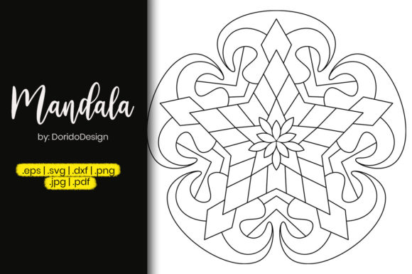 A Star Mandala Design for Practical Embroidery Projects
