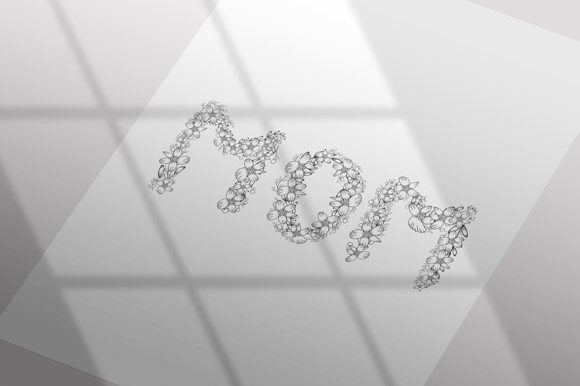 Classic Mom Coloring Page: A Versatile Graphics Asset for Sellers