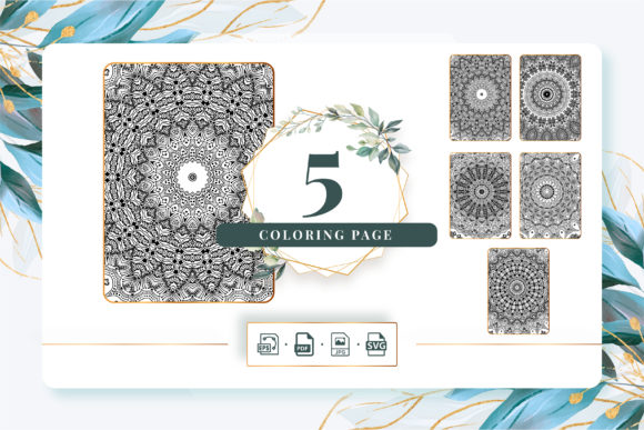Coloring Pages Amp: Bundle KDP Pack 268 Graphics