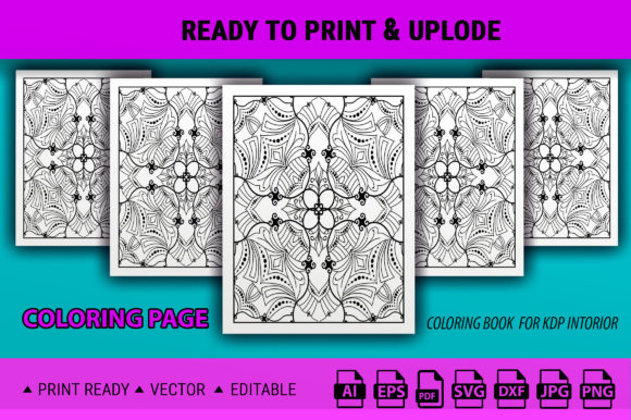 Coloring Pages Amp Graphics: KDP Interior Asset Review