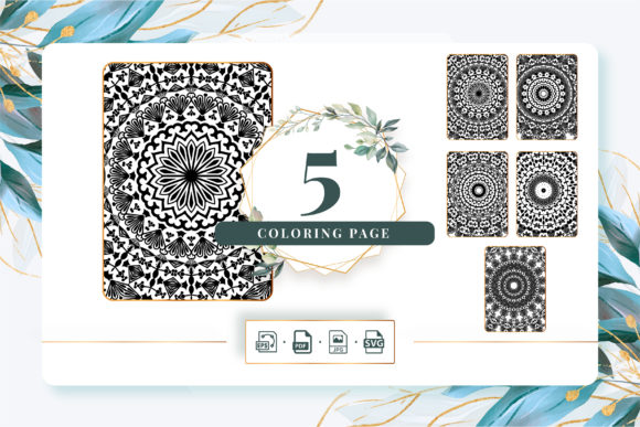 Coloring Pages Bundle 227: Graphics & Coloring Pages Amp