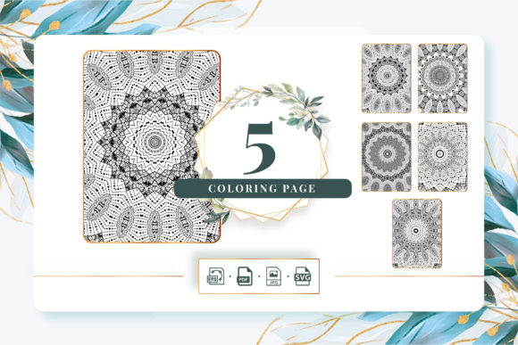 Coloring Pages Bundle 250: Graphics & Coloring Pages Amp