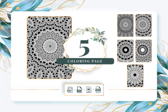 Coloring Pages Bundle KDP Pack 217 Review: Graphics & Coloring Pages Amp
