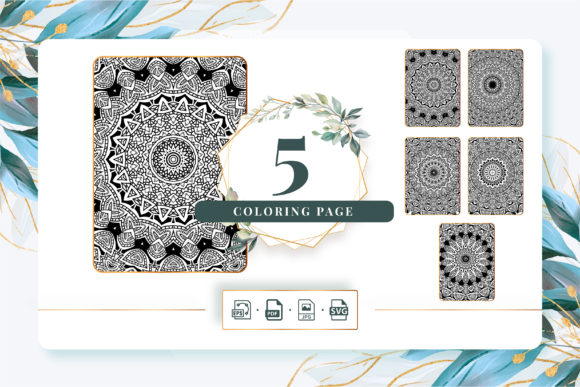 Coloring Pages Bundle KDP Pack 230 Graphics Review