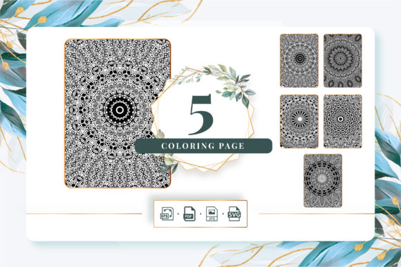Coloring Pages Bundle KDP Pack 238: Graphics & Coloring Pages Amp