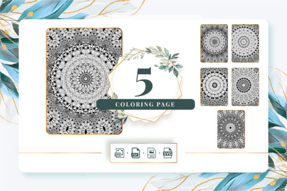 Coloring Pages Bundle KDP Pack 243: Graphics & Coloring Pages Amp