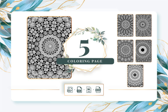 Coloring Pages Bundle KDP Pack 253 Graphics & Coloring Amp