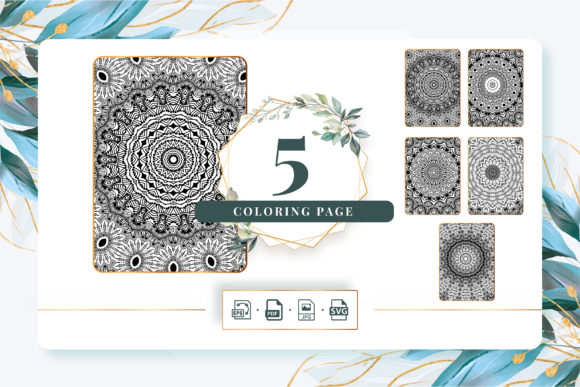Coloring Pages Bundle KDP Pack 265 Graphics Amp Review
