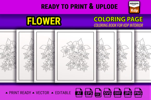 Flower Coloring Book and Page: Graphics & Coloring Pages Amp Review