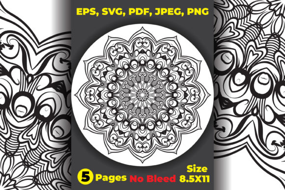 Mandalas Stress Relaxation Coloring Page: A Designer's Review