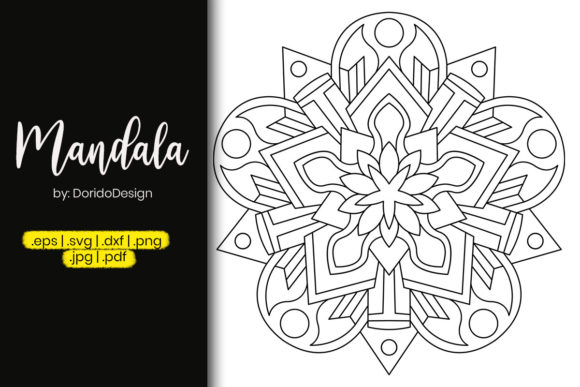 Star Mandala Vol 66: A Versatile Graphic for Editorial Design